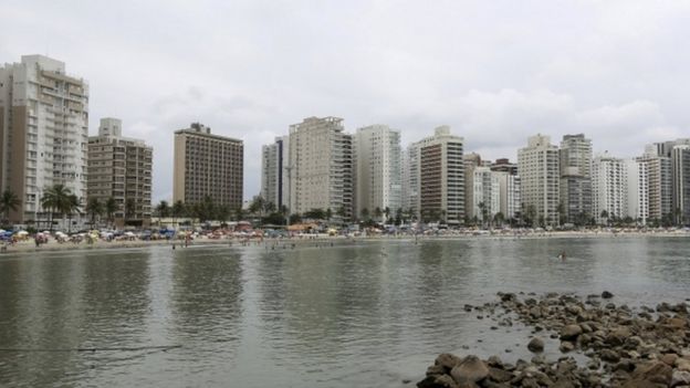 View of Guaruja, Sao Paulo