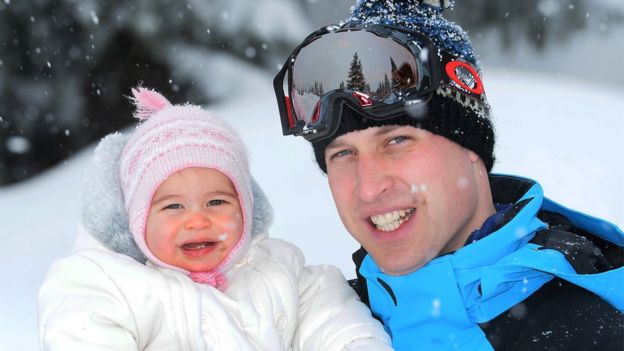 Duke of Cambridge and Princess Charlotte