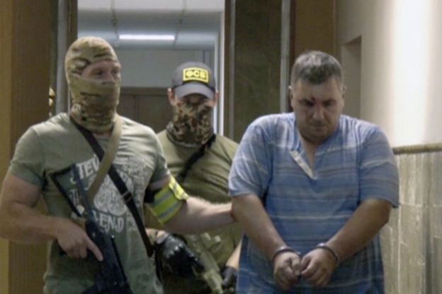 Yevhen Panov in custody