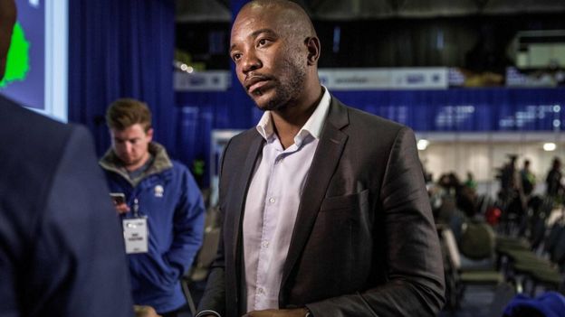 Democratic Alliance (DA) leader Mmusi Maimane