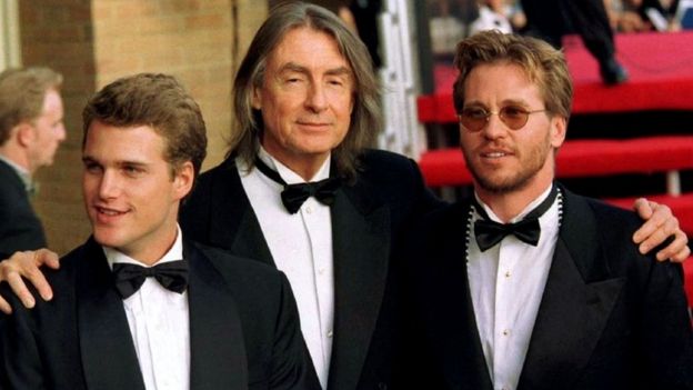 Joel Schumacher, Val Kilmer, right, and Chris O'Donnell