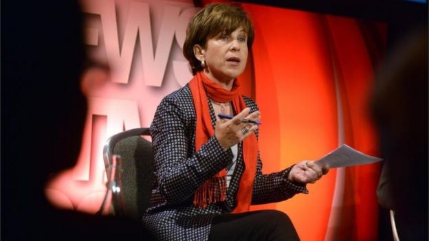 Lyse Doucet es la jefa de corresonsales de la BBC y jurado de Outlook Inspirations.