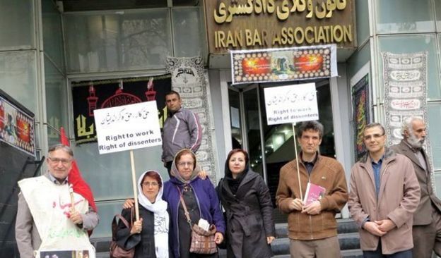 عالیه مطلب زاده در میان فعالان اجتماعی در ایران