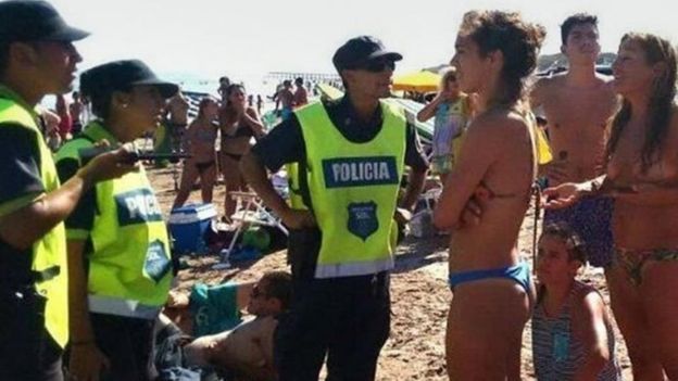 Playa de Necochea, Argentina