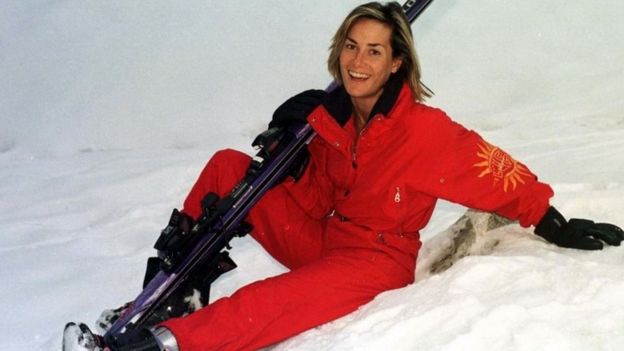 Tara Palmer-Tomkinson in Klosters, Switzerland