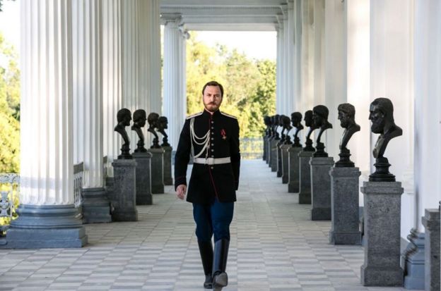 Ларс Айдингер в роли Николая II