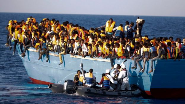 La plupart des migrants ont fui la guerre et la pauvreté.
