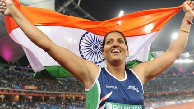 தடகள வீராங்கனை கிருஷ்ணா பூனியா