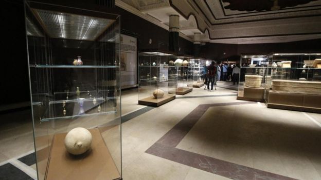 La sala del museo actualmente abierta al pĂşblico