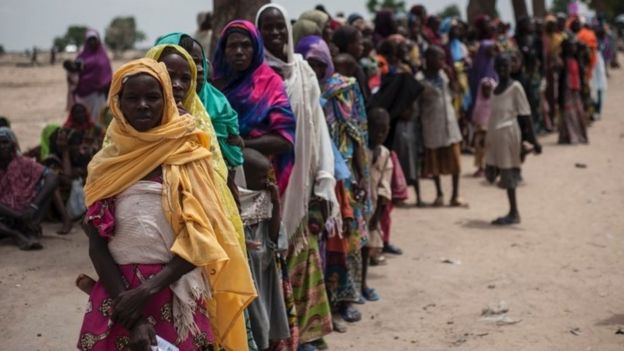 People displaced by Boko Haram