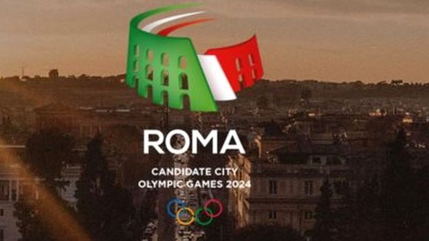 Screengrab from Roma 2024 bid website