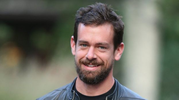 Dorsey, aged 38, is a billionaire and now chief executive of two companies