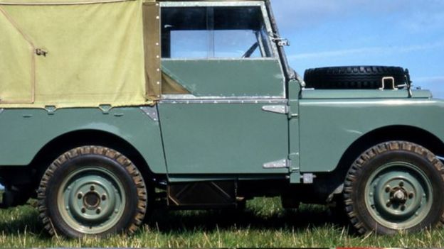 Hue 166, the oldest Land Rover