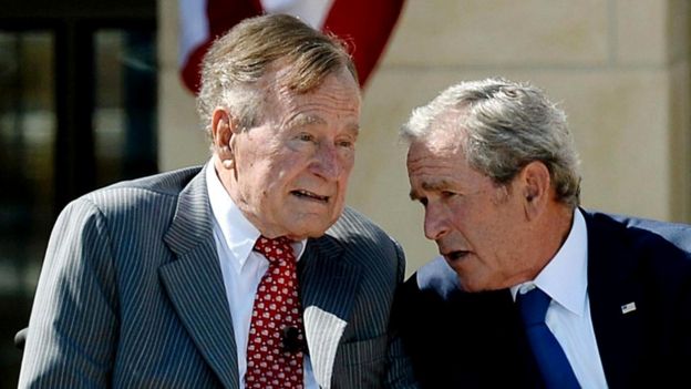 У президента США Джорджа Буша-старшего и его супруги Барбары четверо сыновей (один из которых также занимал президентское кресло) и две дочери