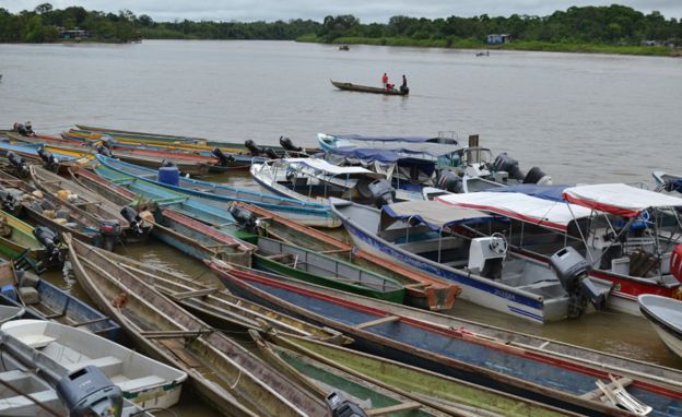 Boats in Quibdo