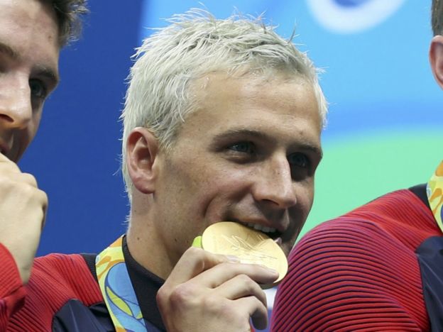 Lochte es una de las estrellas de la natación de EE.UU.
