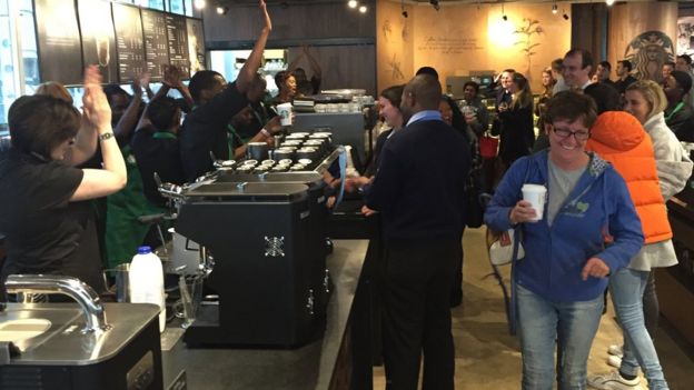 Starbucks in Johannesburg, South Africa