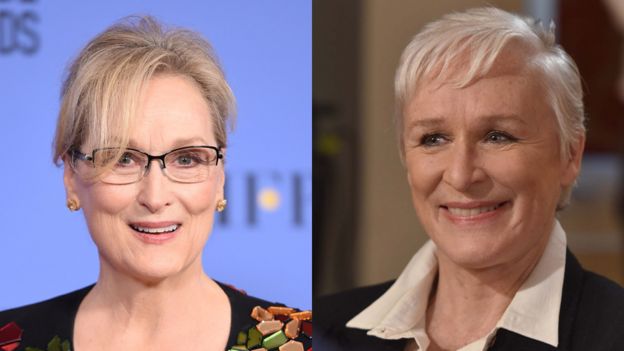 Meryl Streep y Glenn Close