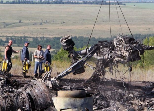 எம்ஹெச் 17 சுட்டு வீழ்த்தப்பட்ட இடம்