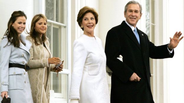 Jenna y Barbara Bush