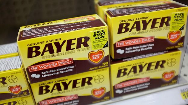 Bayer's aspirin products