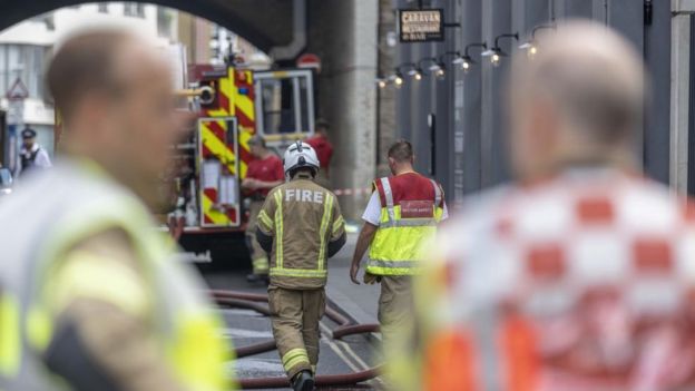 London Fire Brigade Firefighters First To Get Body Worn Cameras Bbc News