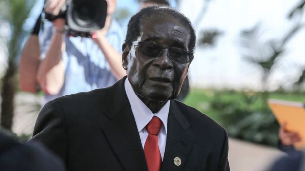 92 yaşındaki Zimbabve Devlet Başkanı Robert Mugabe