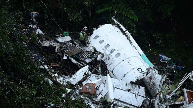 avión accidente Medellín