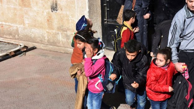 Trẻ em ở Aleppo, Syria