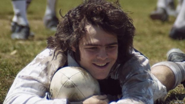 Still from El Clan showing Peter Lanzani portraying Alejandro Puccio