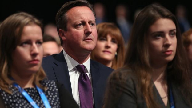David Cameron at party conference, 5 Oct 15
