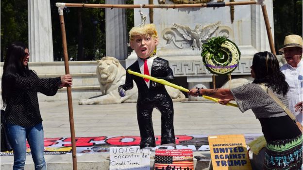 Piñata de Donald Trump