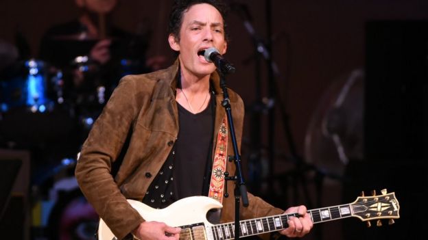 Musician Jakob Dylan performs at The Music of David Bowie tribute concert at Carnegie Hall