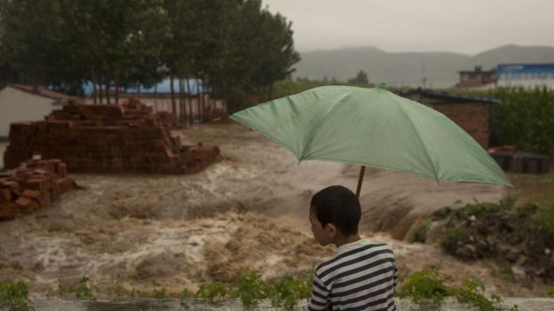 inundaciones en Henan