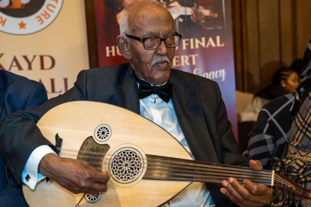 Oud player Ahmed Ismail Hussein Hudeidi died in London at the age of 91 after contracting coronavirus