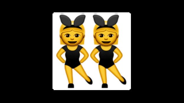 Dancing women emoji