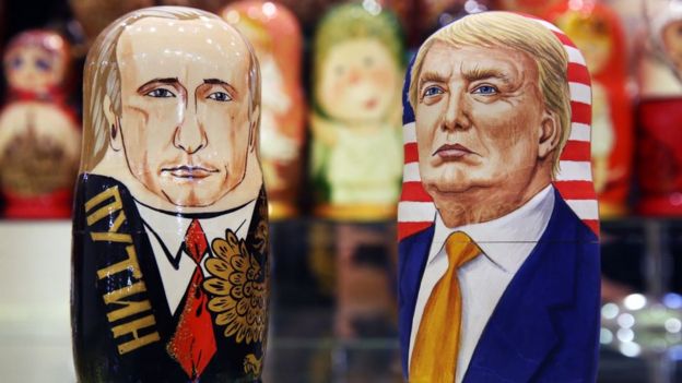 Картинки по запросу главным врагами этого мира объявлены Путин и Трамп.
