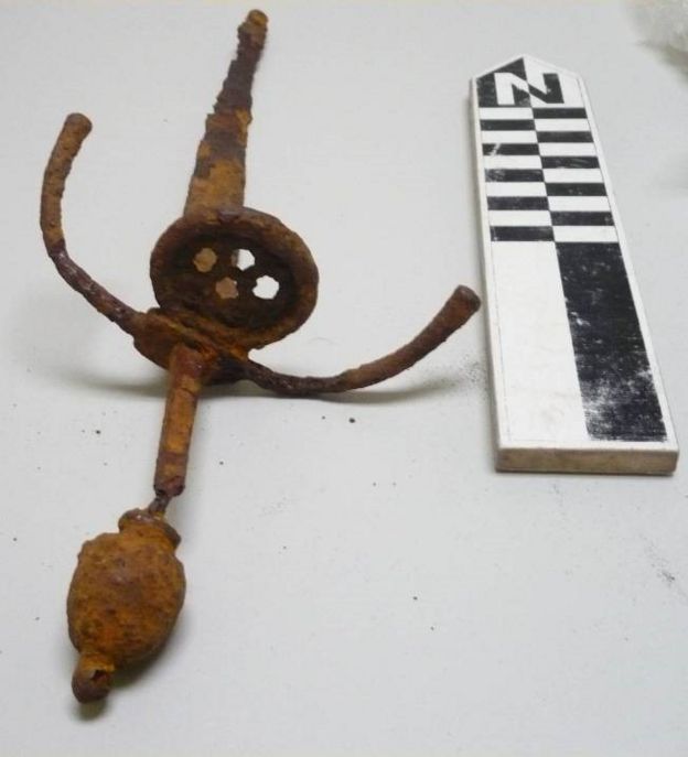 Objetos encontrados en excavaciones del Canal de Panamá