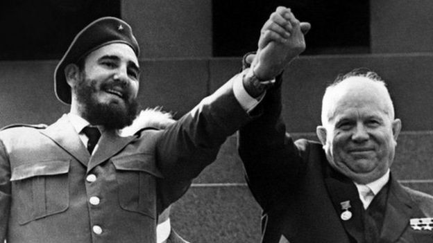 Castro na Nikita Khrushchev