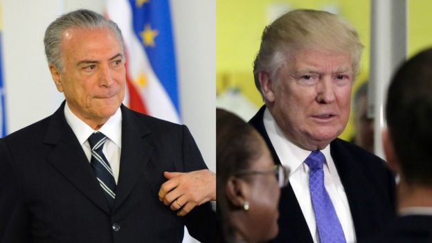 Relação entre Brasil e EUA também vai depender de química entre Temer e Trump