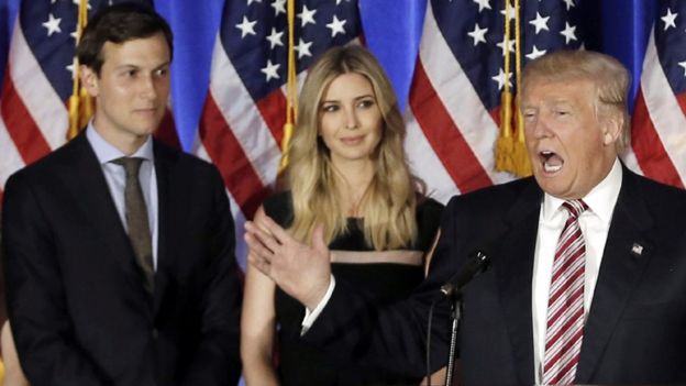 ترامب يعين صهره بمنصب كبير مستشاريه