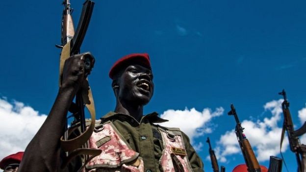 Vikosi vittifu kwa rais Salva Kiir vilikabiliana na vikosi vya aliyekuwa makamu wake Riek Machar