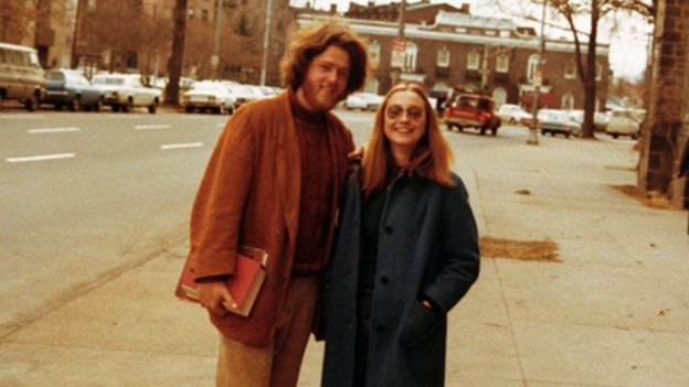 Bill Clinton y Hillary Clinton.