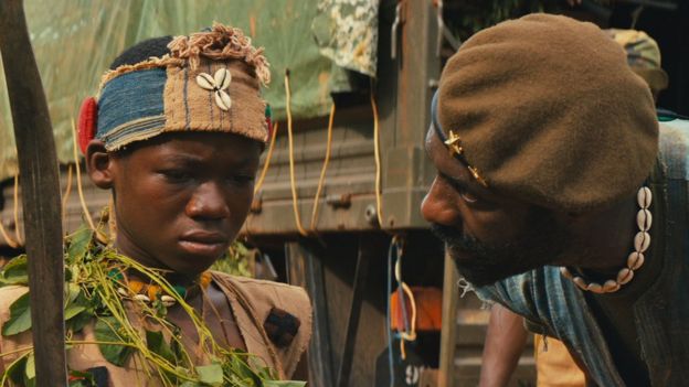 This photo provided by Netflix shows Abraham Attah as Agu in Beasts of No Nation