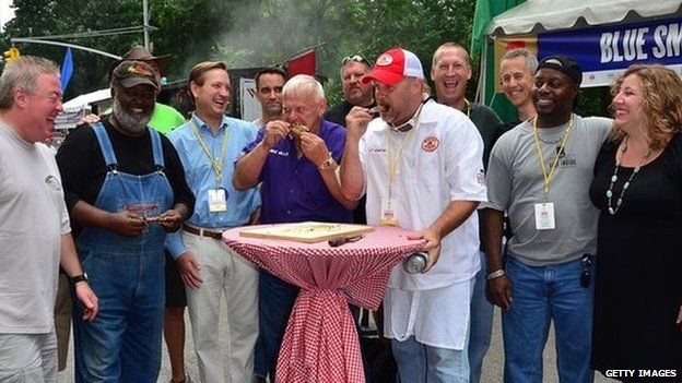 Famous barbecue pitmasters including Ed Mitchell and Rodney Scott