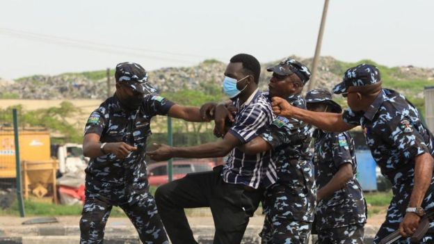 June 12 Protests Lagos Abuja Protesters Face Police Tear Gas As Dem