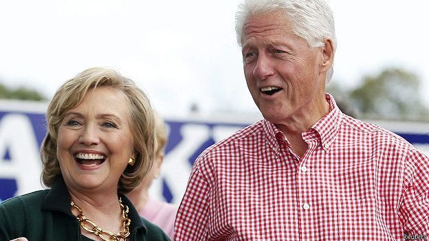 Los Clinton se conocieron en Yale en 1973 y se casaron en 1975.