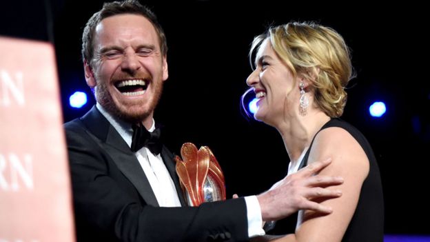 Michael Fassbender and Kate Winslet