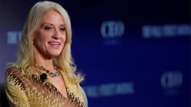 Kellyanne Conway, campaign manager and senior adviser to the Trump Presidential Transition Team.