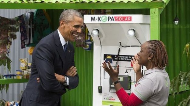 Katika moja ya ziara zake barani Afrika, Obama alisema kwamba mabadiliko yataletwa na vijana